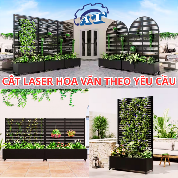 Cắt Laser Hoa Văn Cửa Sắt
