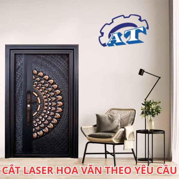 Cắt Laser Hoa Văn Cửa Sắt