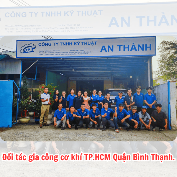 Gia Công Cơ Khí Theo Yêu Cầu Tại Quận Bình Thạnh TPHCM.