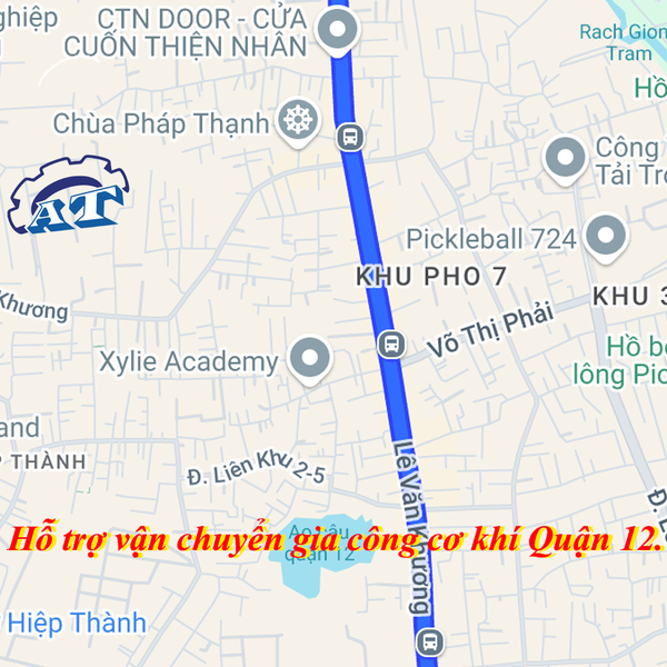 Gia Công Cơ Khí TPHCM Quận 12