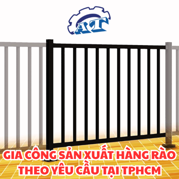 Gia Công Sản Xuất Hàng Rào Theo Yêu Cầu Tại TPHCM 