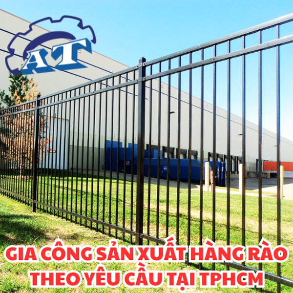 Gia Công Sản Xuất Hàng Rào Theo Yêu Cầu Tại TPHCM 
