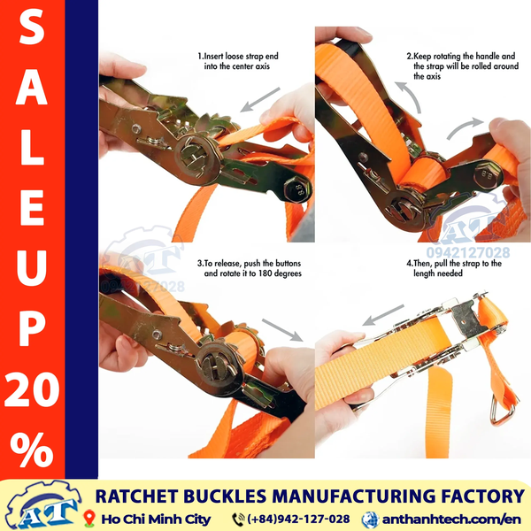 1.5 Inch Ratchet Buckle | An Thanh