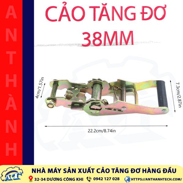 Cảo Tăng Đơ 38mm 2 Tấn