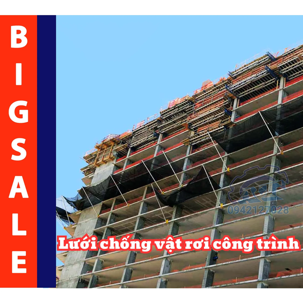 Lưới Bao Che Công Trình | Lưới Công Trình Giá Xưởng Sản Xuất