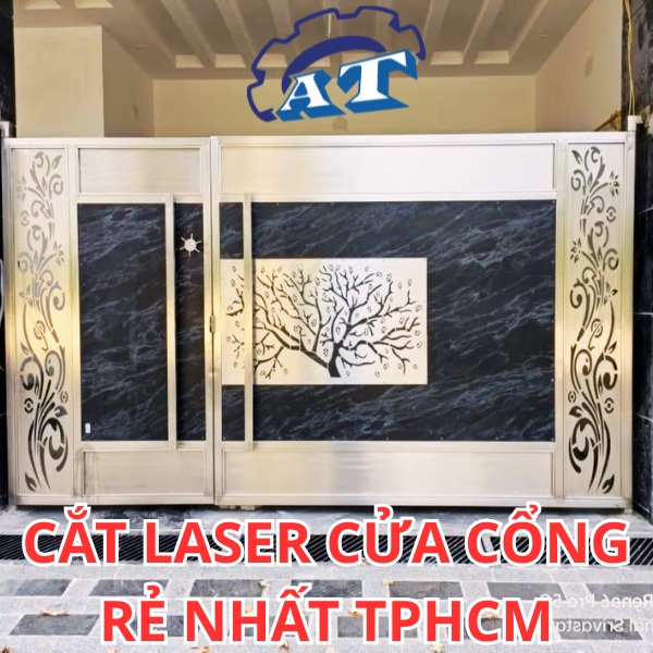 Cắt Laser Cửa Cổng Theo Yêu Cầu Tại TP.HCM