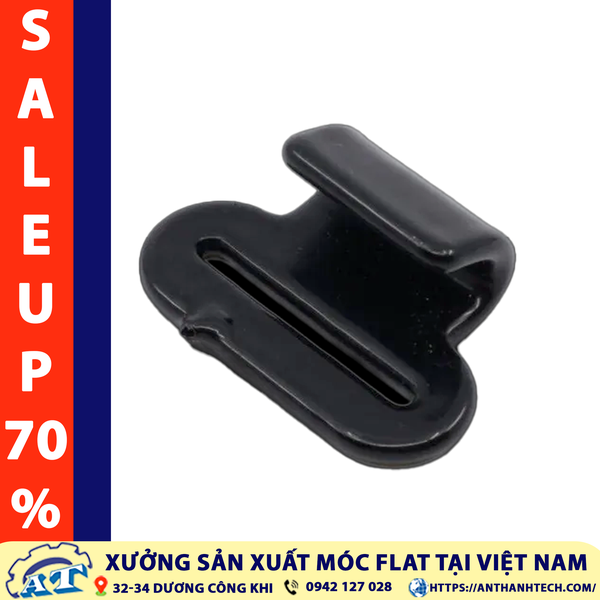 Móc FLAT 25mm tải 250kg bọc nhựa