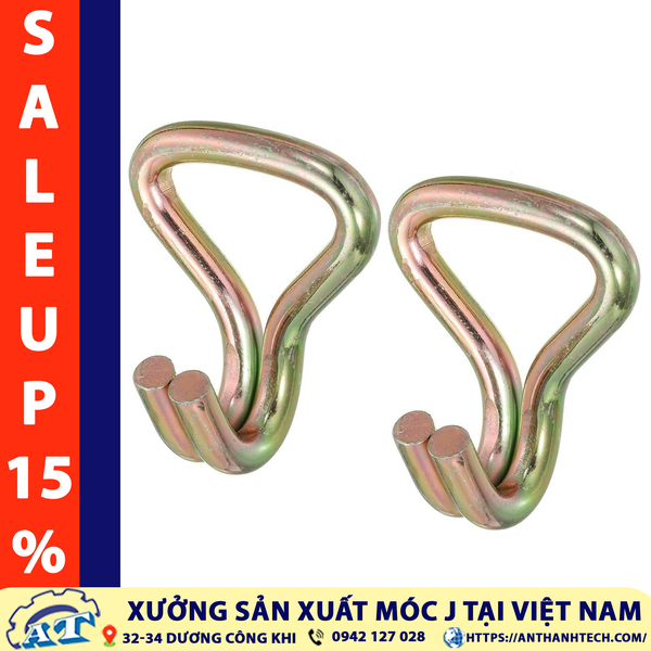 Móc J 38mm Tải Trọng 2 Tấn