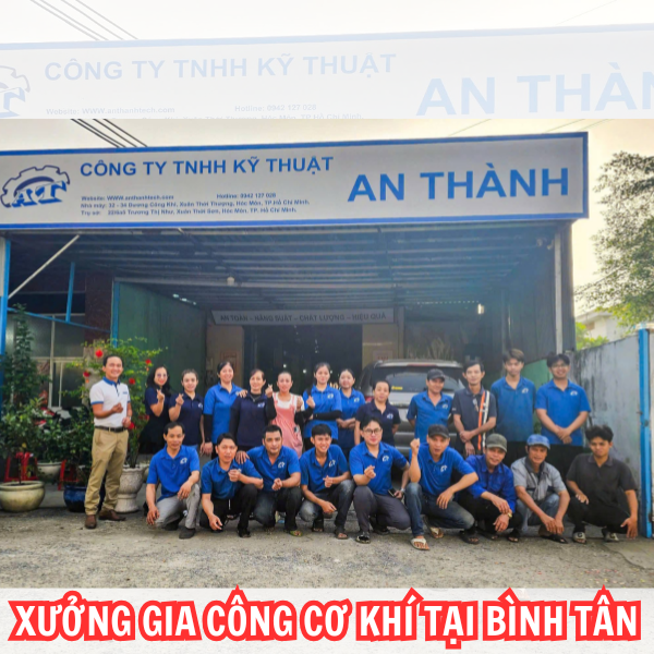 Gia Công Cơ Khí Theo Yêu Cầu Tại Bình Tân TPHCM.