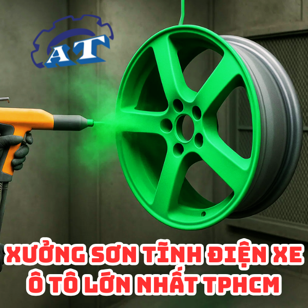 Sơn Tĩnh Điện Mâm Xe Ô Tô TP.HCM