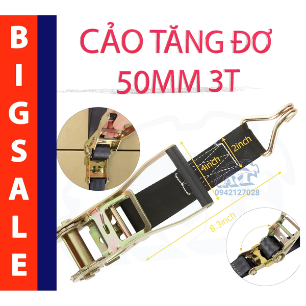 Cảo Tăng Đơ 50mm 3 Tấn