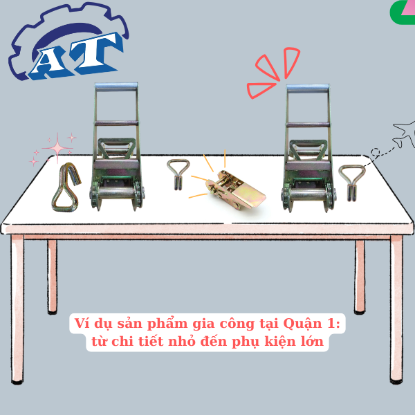 Gia công cơ khí tại HCM | Quận 1