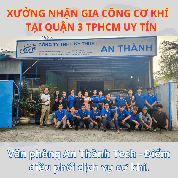 Gia công cơ khí tại HCM | Quận 3