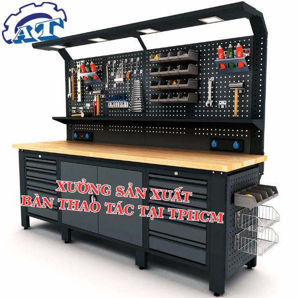 Xưởng Sản Xuất Bàn Thao Tác Tại TPHCM Chuyên Nghiệp Uy Tín Nhanh Chóng