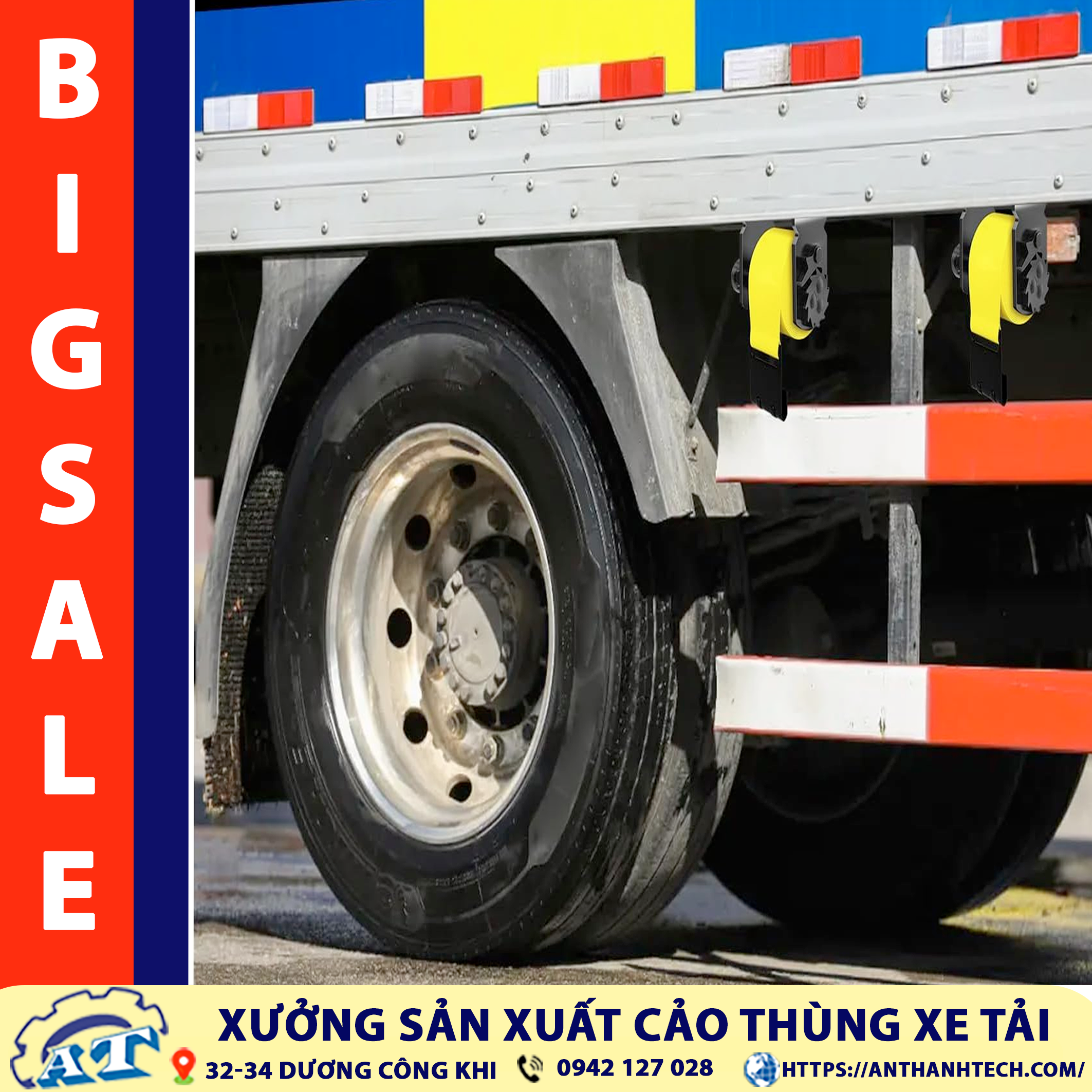 Ứng dụng cáo thùng xe tải Ứng dụng cáo thùng xe tải