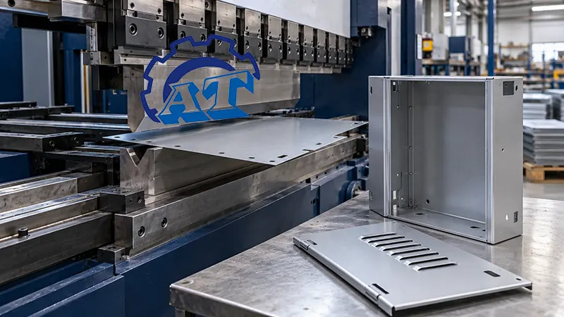 Gia công vỏ tủ điện bằng máy chấn CNC