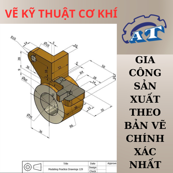 Vẽ kỹ thuật cơ khí tại TPHCM Vẽ kỹ thuật cơ khí tại TPHCM