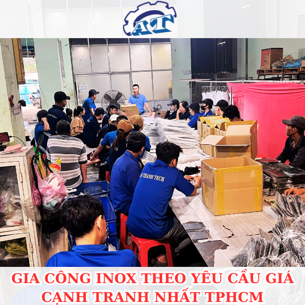 Xưởng gia công inox theo yêu cầu tại TPHCM giá cạnh tranh nhất. Xưởng gia công inox theo yêu cầu tại TPHCM giá cạnh tranh nhất.