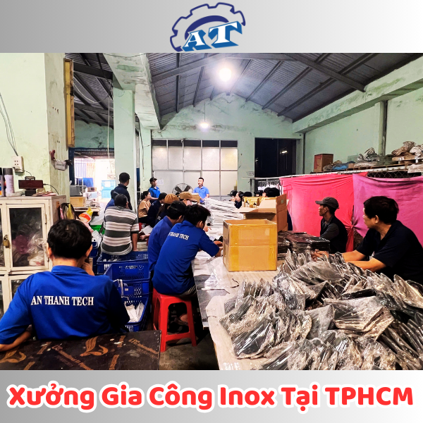 Xưởng gia công inox theo yêu cầu tại TPHCM. Xưởng gia công inox theo yêu cầu tại TPHCM.