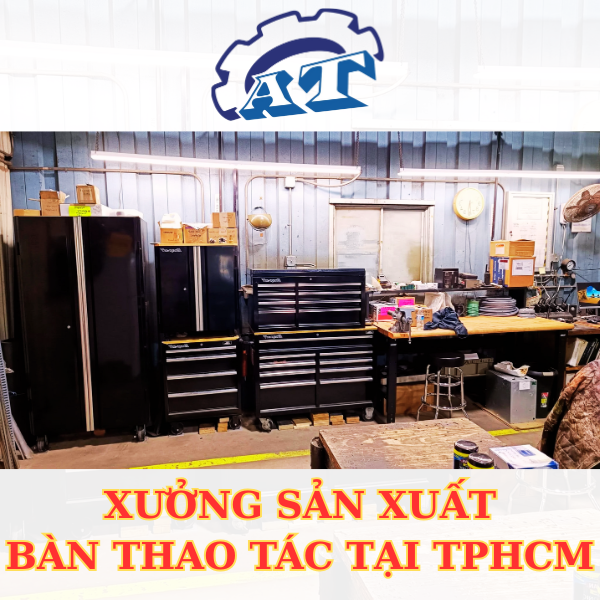 Xưởng gia công sản xuất bàn thao tác tại TPHCM. Xưởng gia công sản xuất bàn thao tác tại TPHCM.