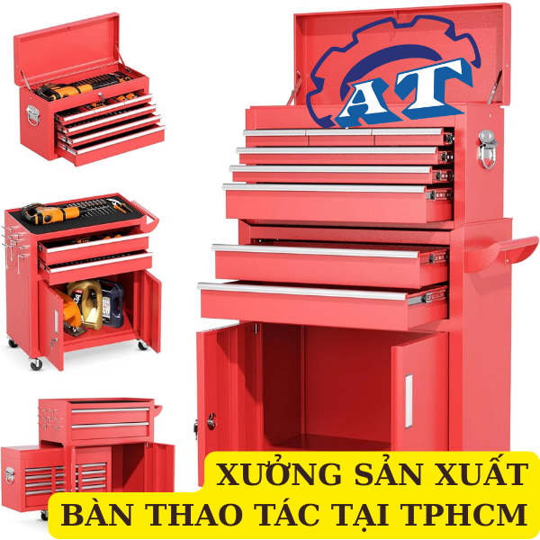 Xưởng sản xuất bàn thao tác cơ khí tại TPHCM. Xưởng sản xuất bàn thao tác cơ khí tại TPHCM.