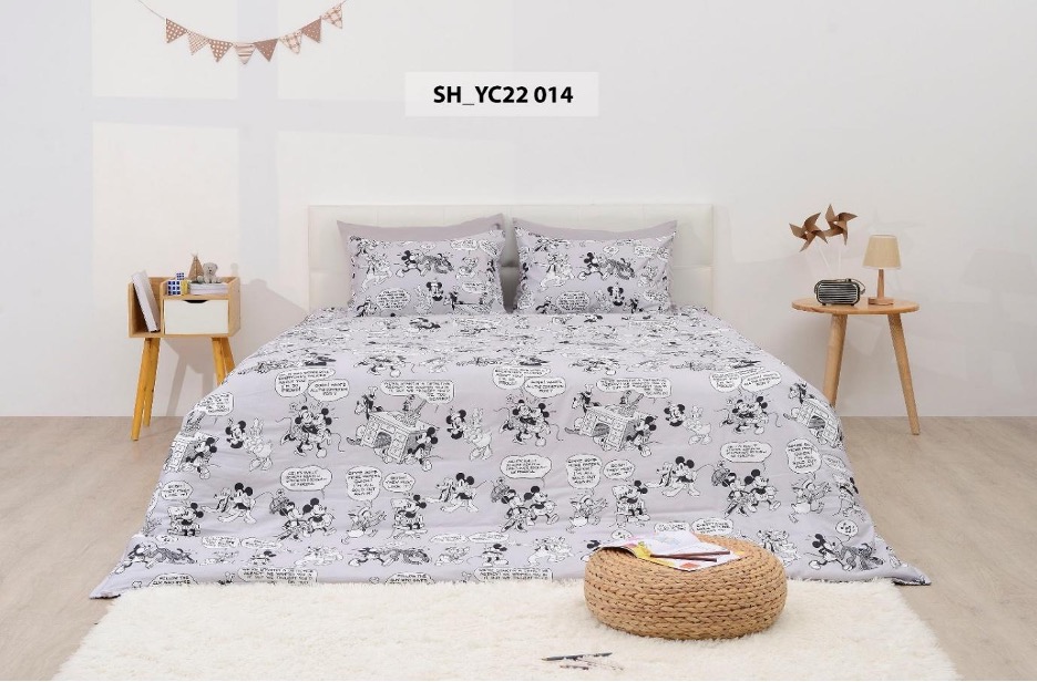 Bộ chăn ga gối trẻ em SH YC22014 có đa dạng về kích thước.