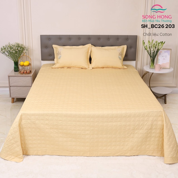 Bộ chăn ga gối Sông Hồng BC26 203