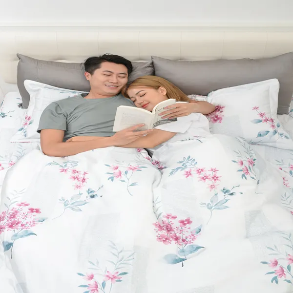 Bộ chăn gối cao cấp Sông Hồng SH_UT23 032