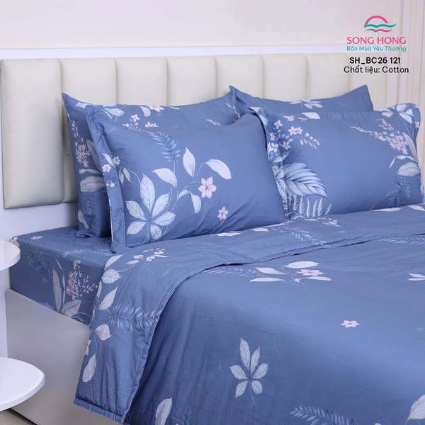 Bộ chăn ga gối Sông Hồng BC26 121