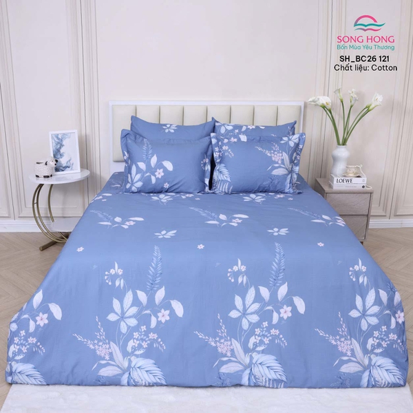 Bộ chăn ga gối Sông Hồng BC26 121