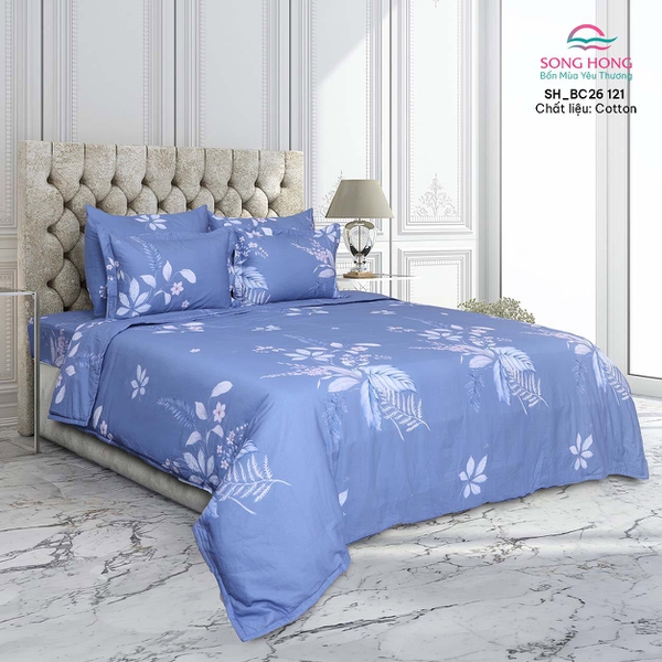 Bộ chăn ga gối Sông Hồng BC26 121