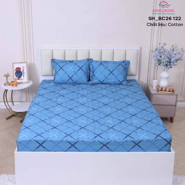 Bộ chăn ga gối Sông Hồng BC26 122