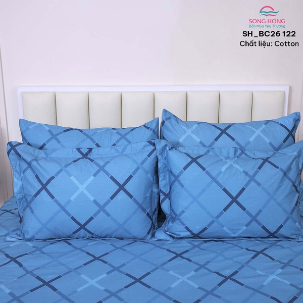 Bộ chăn ga gối Sông Hồng BC26 122