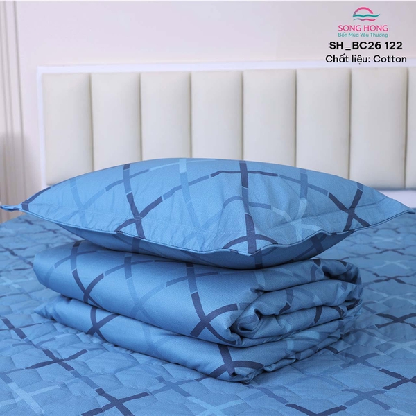 Bộ chăn ga gối Sông Hồng BC26 122