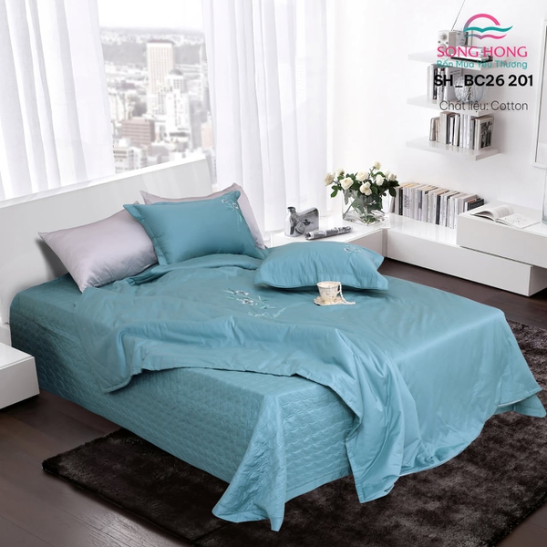 Bộ chăn ga gối Sông Hồng BC26 201