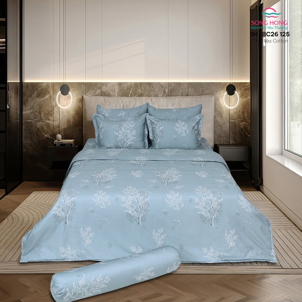 Bộ chăn ga gối Sông Hồng BC26 125