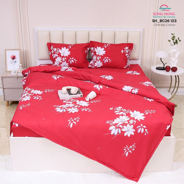 Bộ chăn ga gối Sông Hồng BC26 123