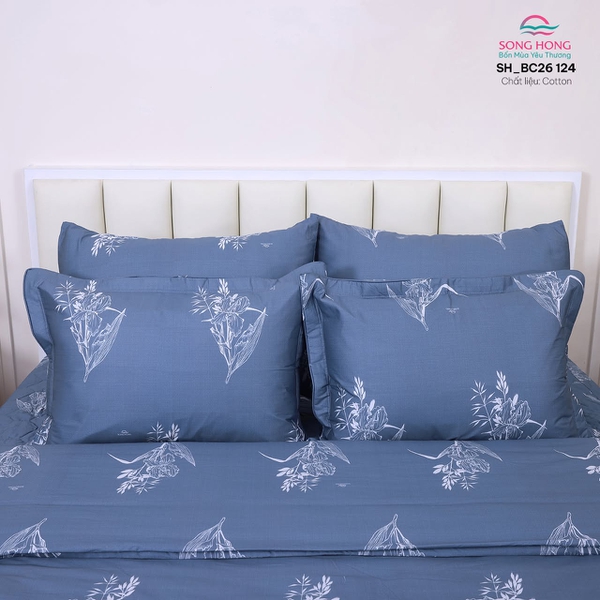 Bộ chăn ga gối Sông Hồng BC26 124