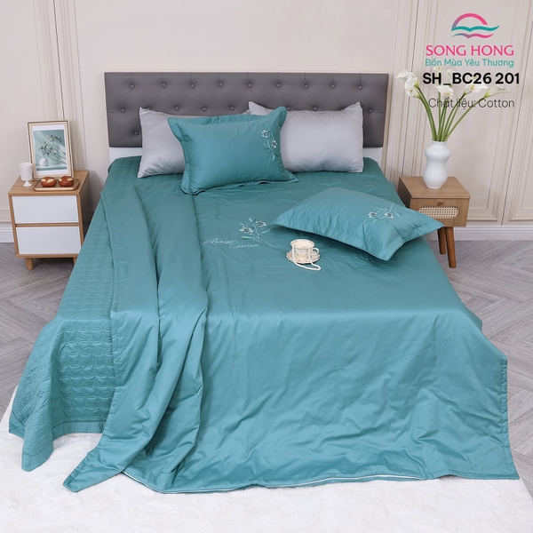 Bộ chăn ga gối Sông Hồng BC26 201