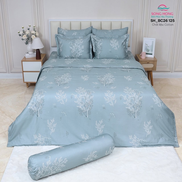 Bộ chăn ga gối Sông Hồng BC26 125