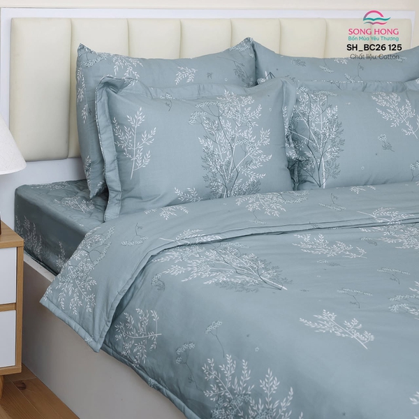 Bộ chăn ga gối Sông Hồng BC26 125