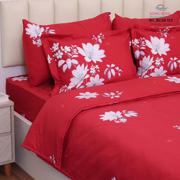 Bộ chăn ga gối Sông Hồng BC26 123