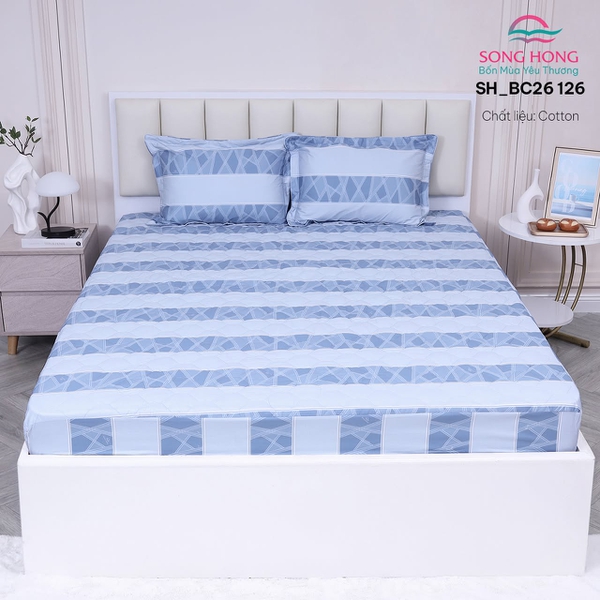 Bộ chăn ga gối Sông Hồng BC26 126