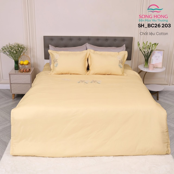 Bộ chăn ga gối Sông Hồng BC26 203