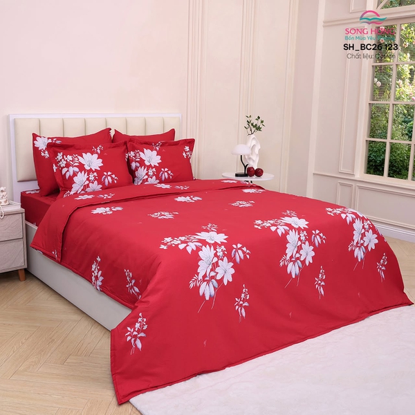 Bộ chăn ga gối Sông Hồng BC26 123