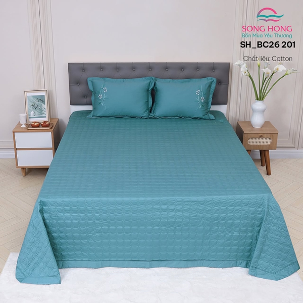 Bộ chăn ga gối Sông Hồng BC26 201