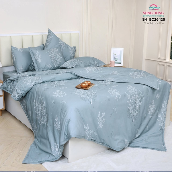 Bộ chăn ga gối Sông Hồng BC26 125