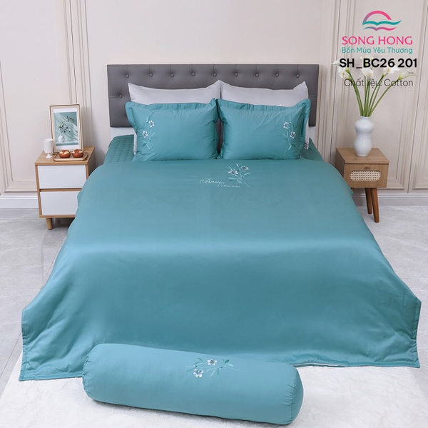 Bộ chăn ga gối Sông Hồng BC26 201