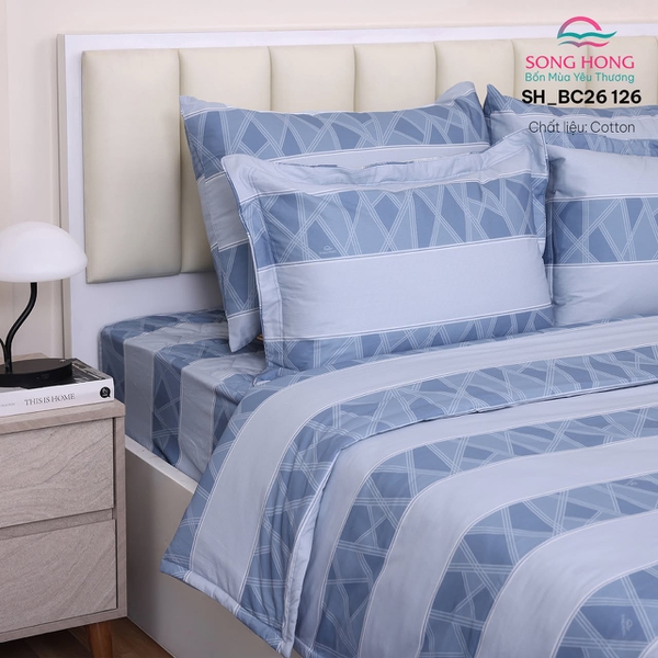 Bộ chăn ga gối Sông Hồng BC26 126