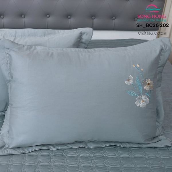Bộ chăn ga gối Sông Hồng BC26 202